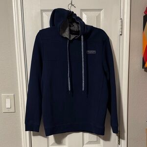 Vineyard Vines Men's Navy Hooded Pullover Sweatshirt